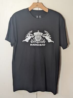 Radiohead 2018 North America Tour Black TShirt Medium
